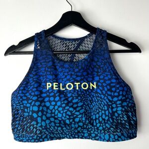 Peloton X WITH Wild Kite Sports Bra size XL Multicolor Gym Cycling Peloton